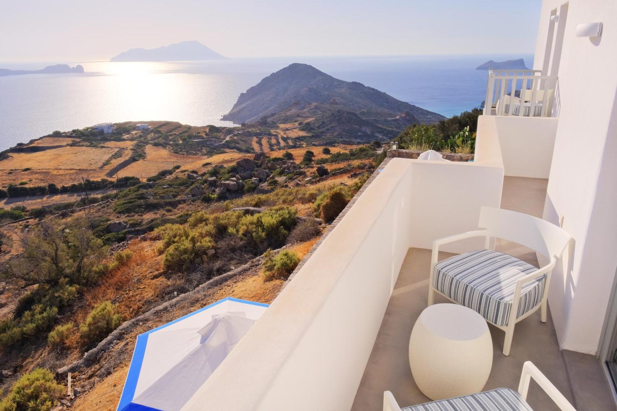 Odyssey Rock Milos Sunset Suites Plaka  Pokoj fotografie