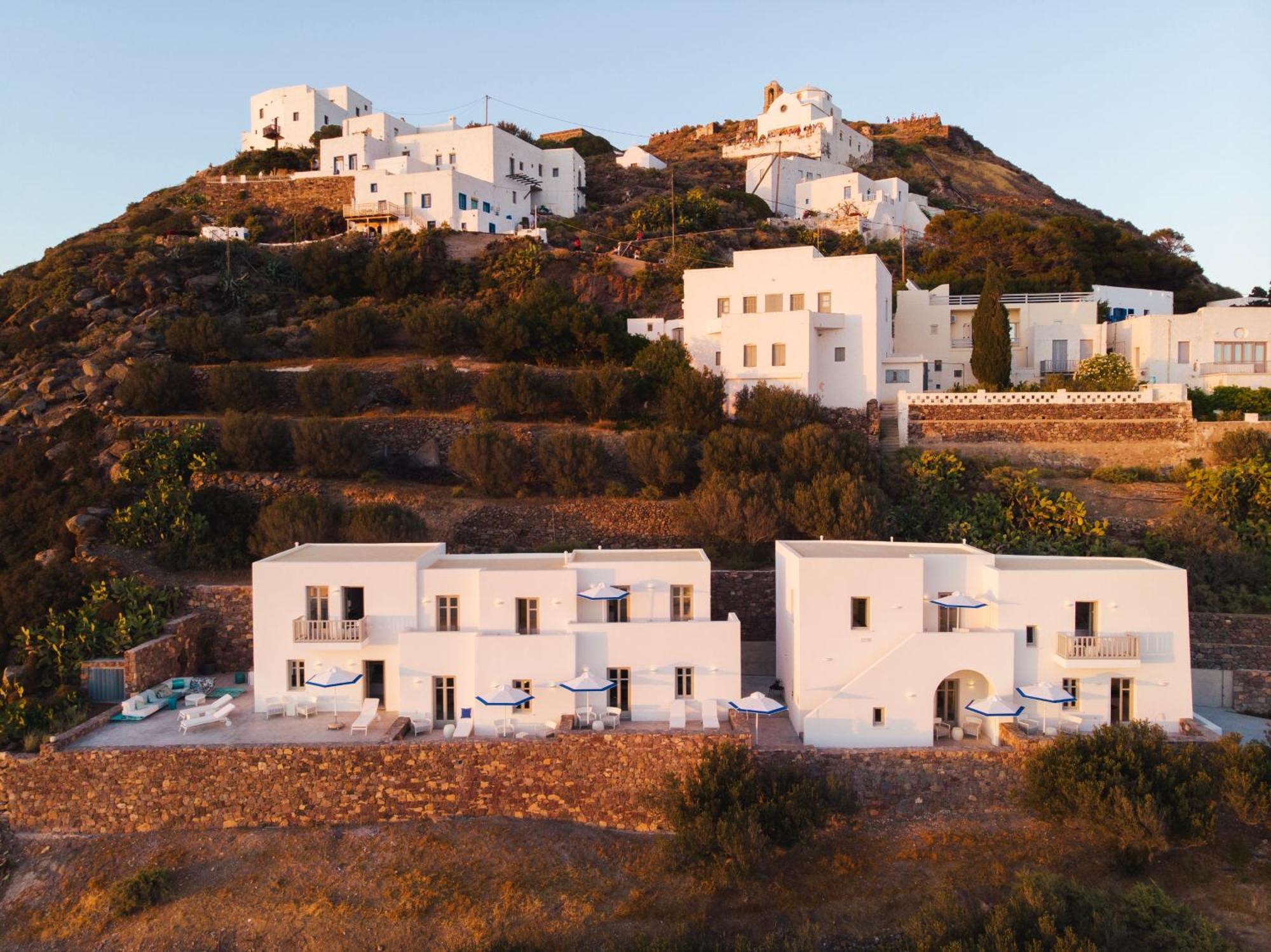 Odyssey Rock Milos Sunset Suites Plaka  Exteriér fotografie